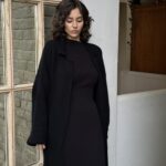 Кардиган-пальто Sienna, черный, One Size